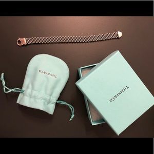 Tiffany & Co Oxidized Mesh Bracelet